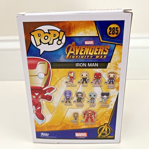 Funko Pop! Vinyl Figure - Marvel #285 - Iron Man [Red Chrome] - Target Exclusive - Picture 3 of 7
